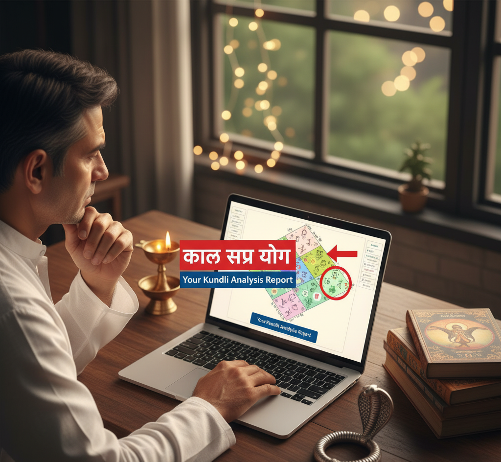 How to Check Kaal Sarp Yog in Kundli Online