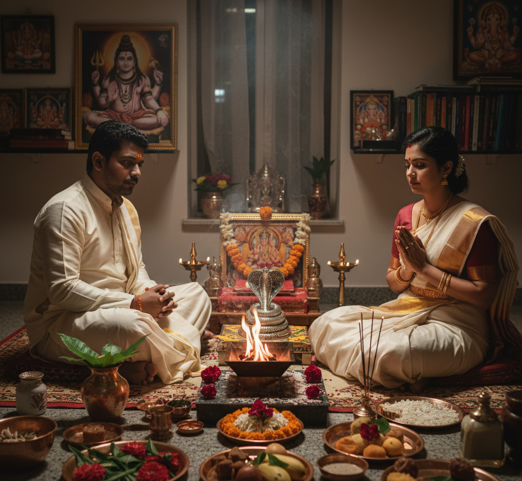 How to Do Kaal Sarp Puja at Home