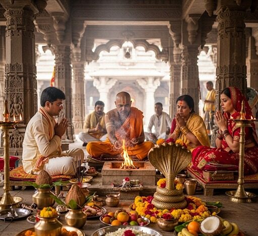 Kaal Sarp Dosh Puja in Srisailam