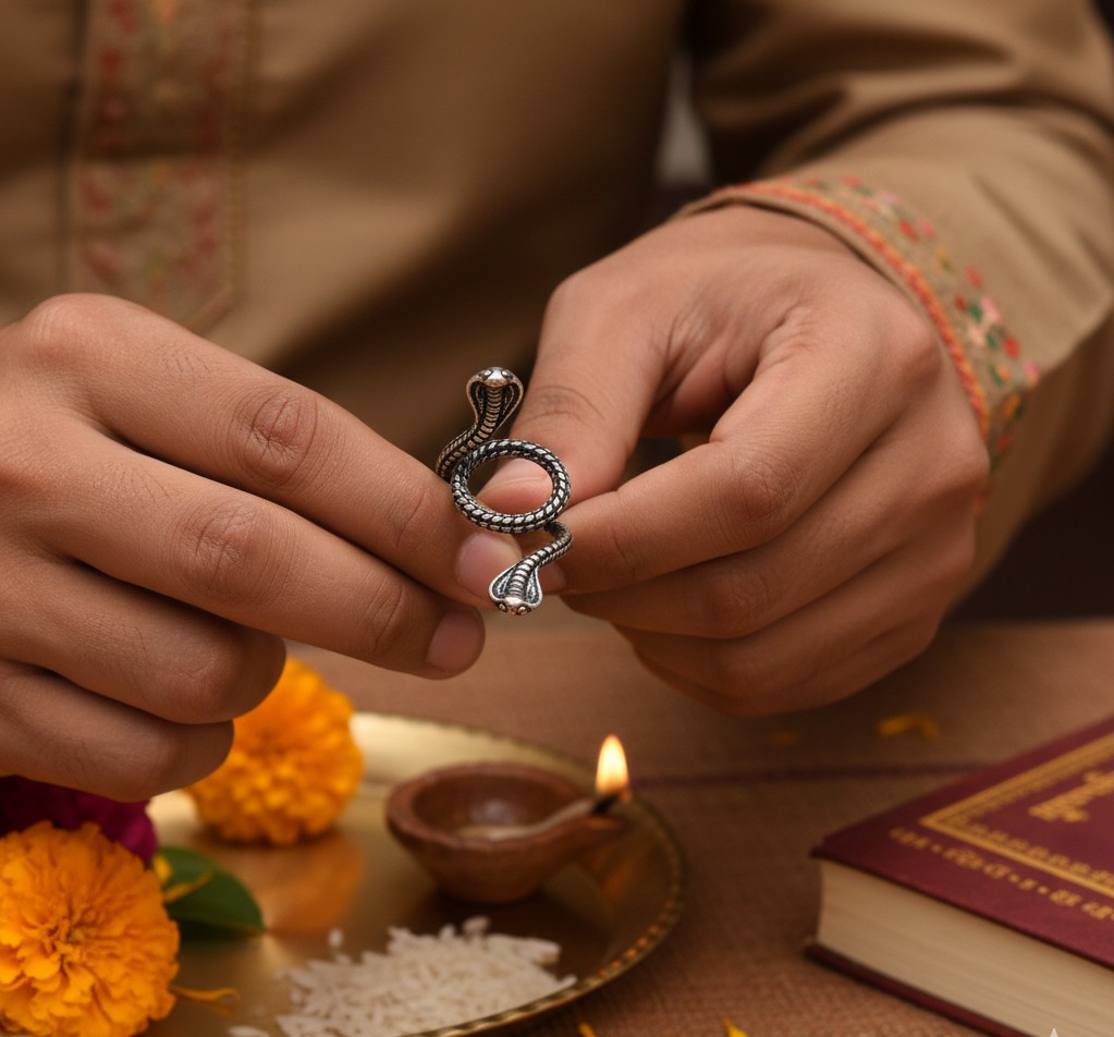 How to Wear Kaal Sarp Yog Ring
