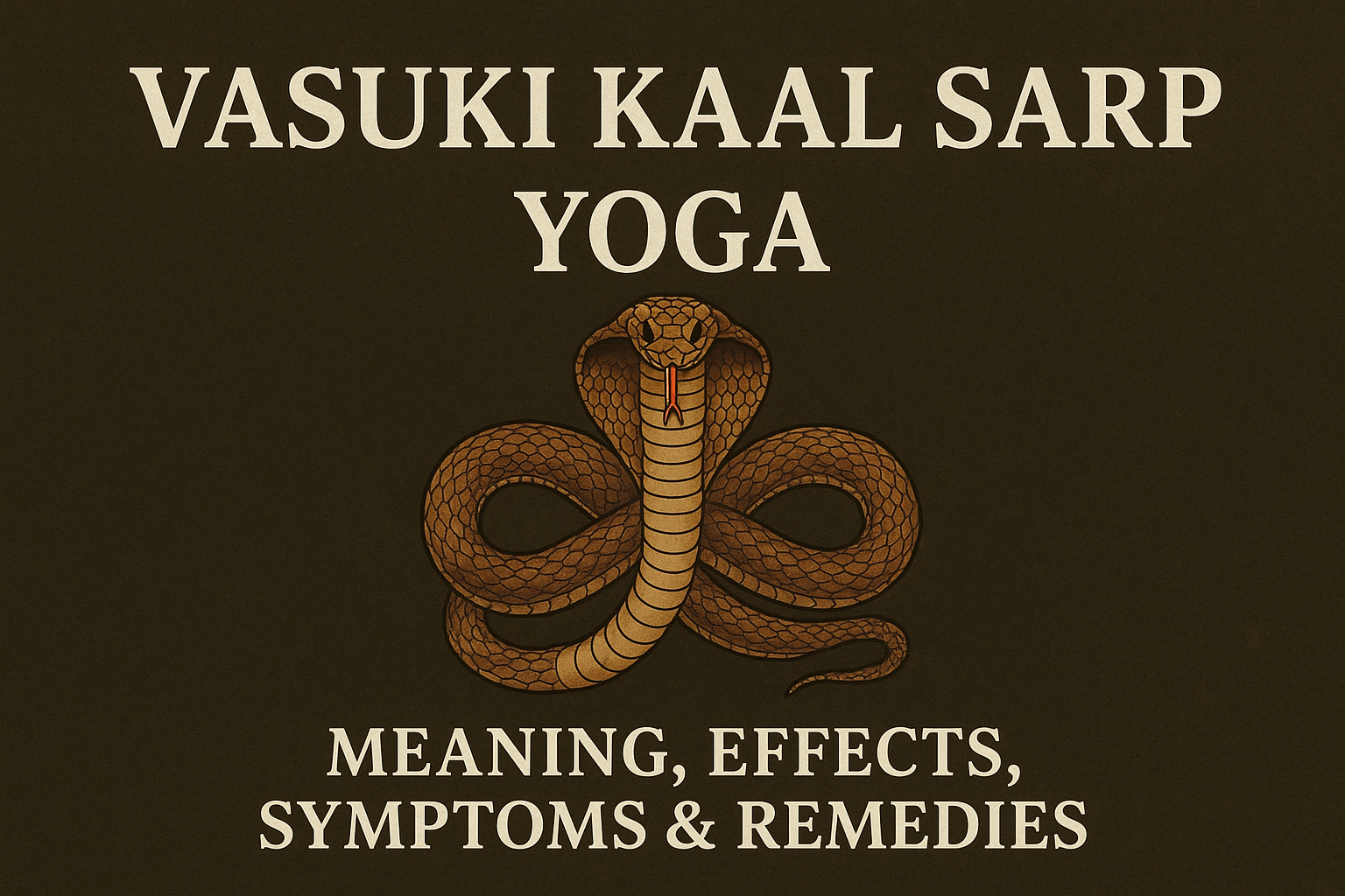 Vasuki Kaal Sarp Yoga